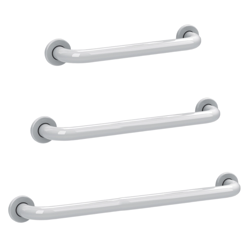 Asidero Recta Acero Pintado Blanco