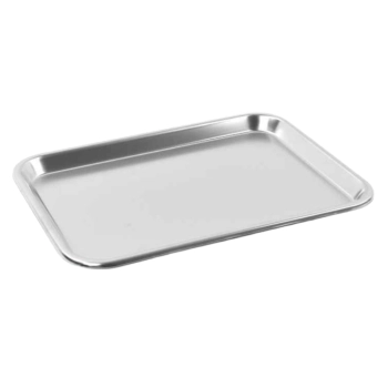 Bandeja Acero Con Reborde