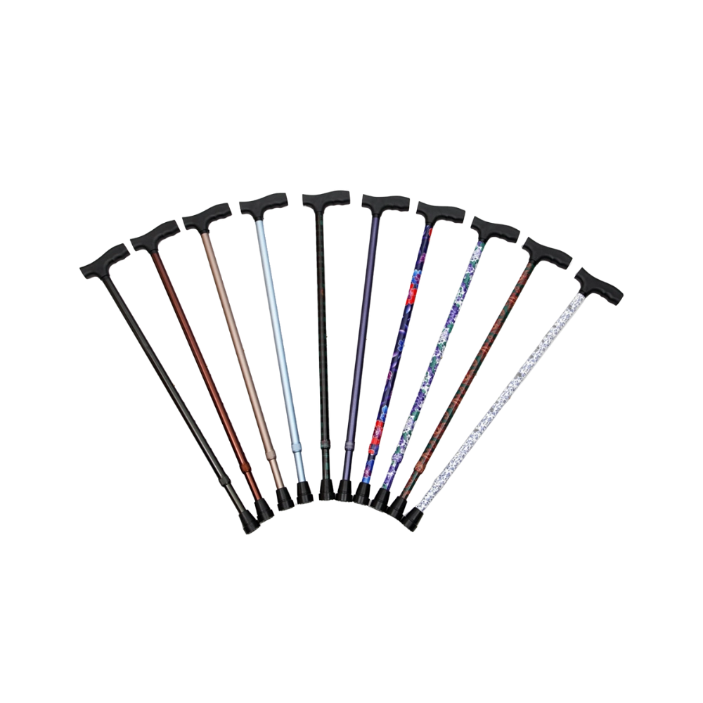 Bastón Aluminio Marrón