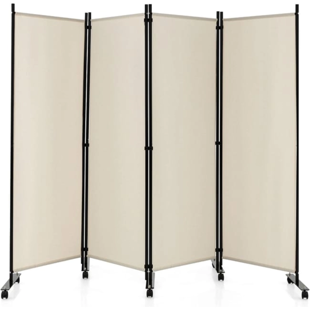 Biombo Separador Ambientes 4 Paneles
