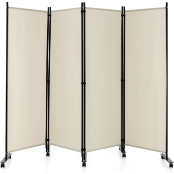 Biombo Separador Ambientes 4 Paneles