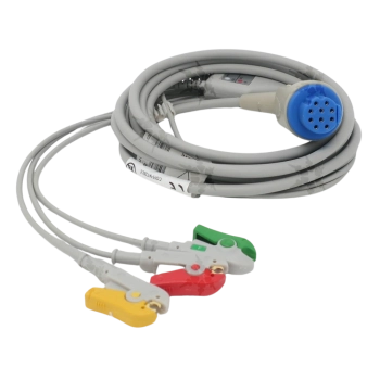 cable 3vias datex - elmed pinza