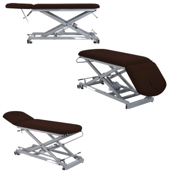 Camilla Electrica 2 Planos Ancho 70 Ruedas