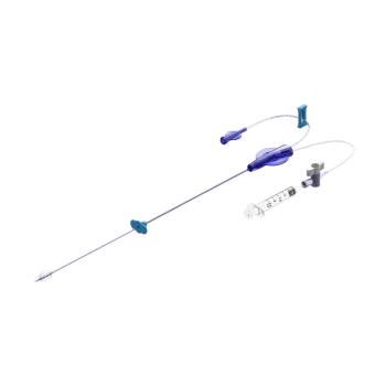 Catéter flexible para histerosalpingografía