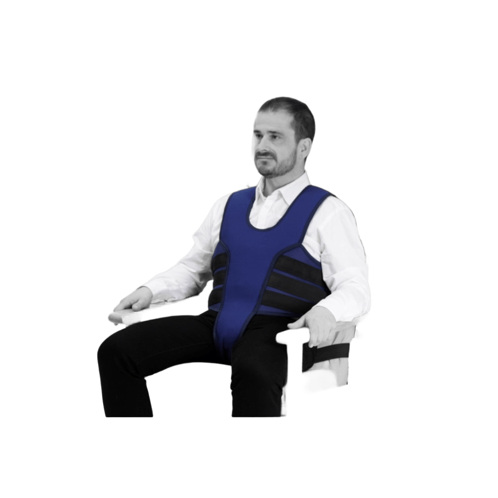Chalecos banda perineal salvaclip comfort para butaca