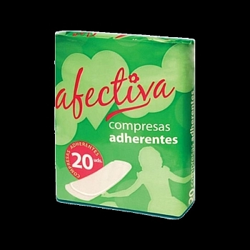 Compresa Higiénica Adhesiva