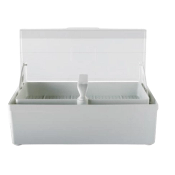 Cubeta Esterilizacion Con Tapa y Bandeja 1,5 Litros