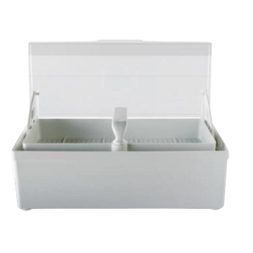 Cubeta Esterilizacion Con Tapa y Bandeja 1,5 Litros