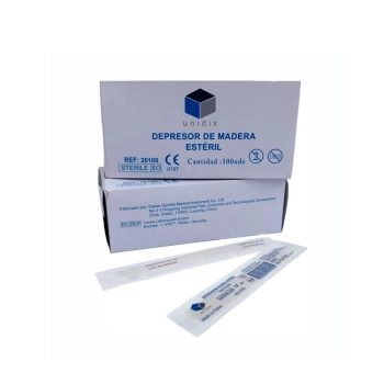 depresor madera esteril unidix