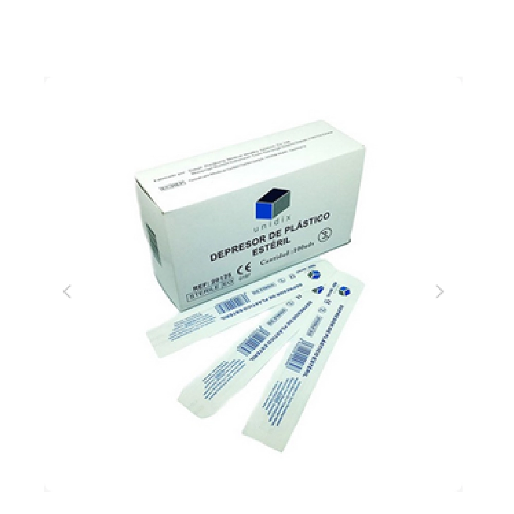 depresor plastico esteril UNIDIX