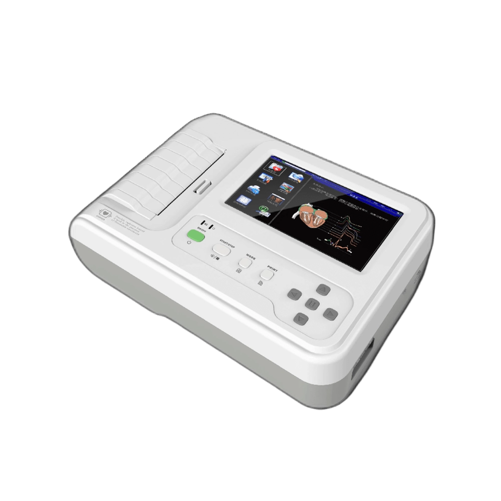 ELECTROCARDIOGRAFO 6 CANALES CON INTERPRETACION ELECTROCARDIOGRAFO 6 CANALES CON INTERPRETACION