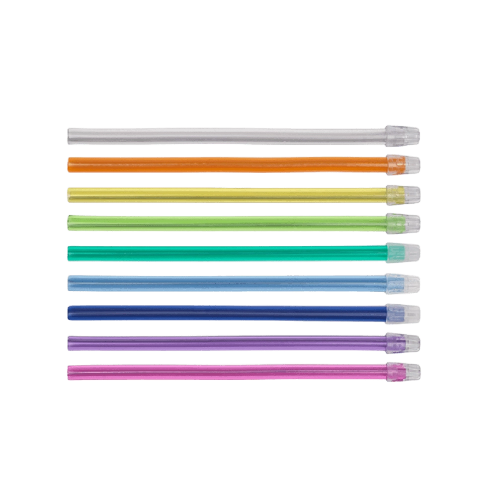Eyector saliva azul