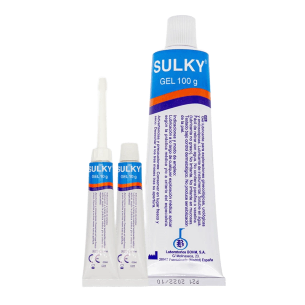 Gel Lubricante Hidrosoluble Sulky 100 gr. Gel Lubricante Hidrosoluble Sulky 100 gr.