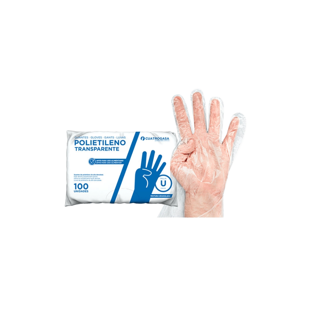 Guante plastico Granulado