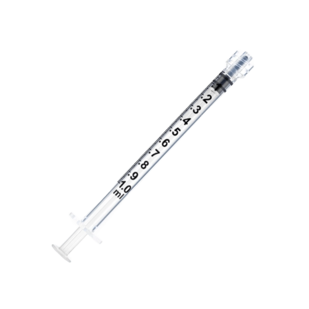 Jeringa 1ml Luer Lock sin espacio muerto SOL MILENNIUM
