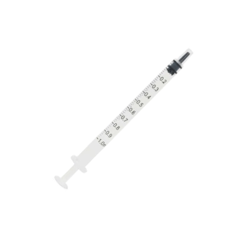Jeringa 1Ml Sin Espacio Muerto Sol Milennium