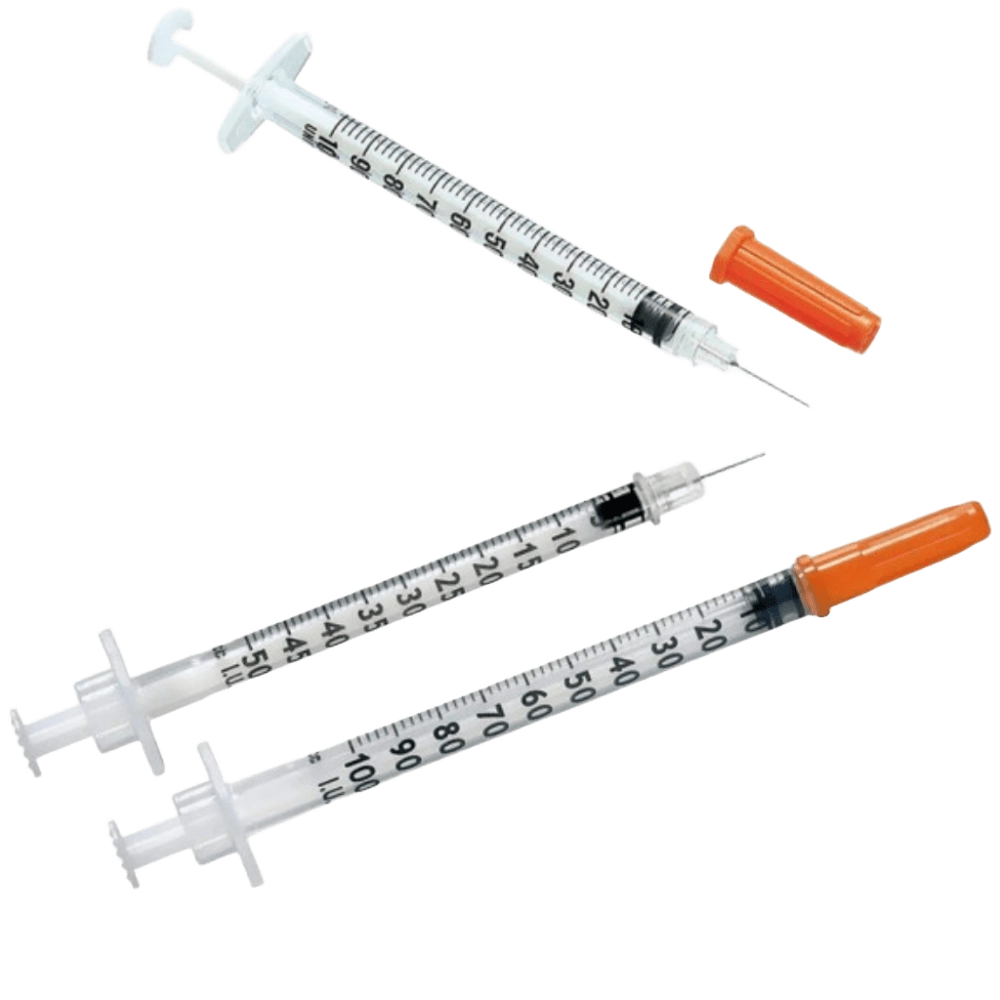 Jeringa Insulina Microfine Con aguja