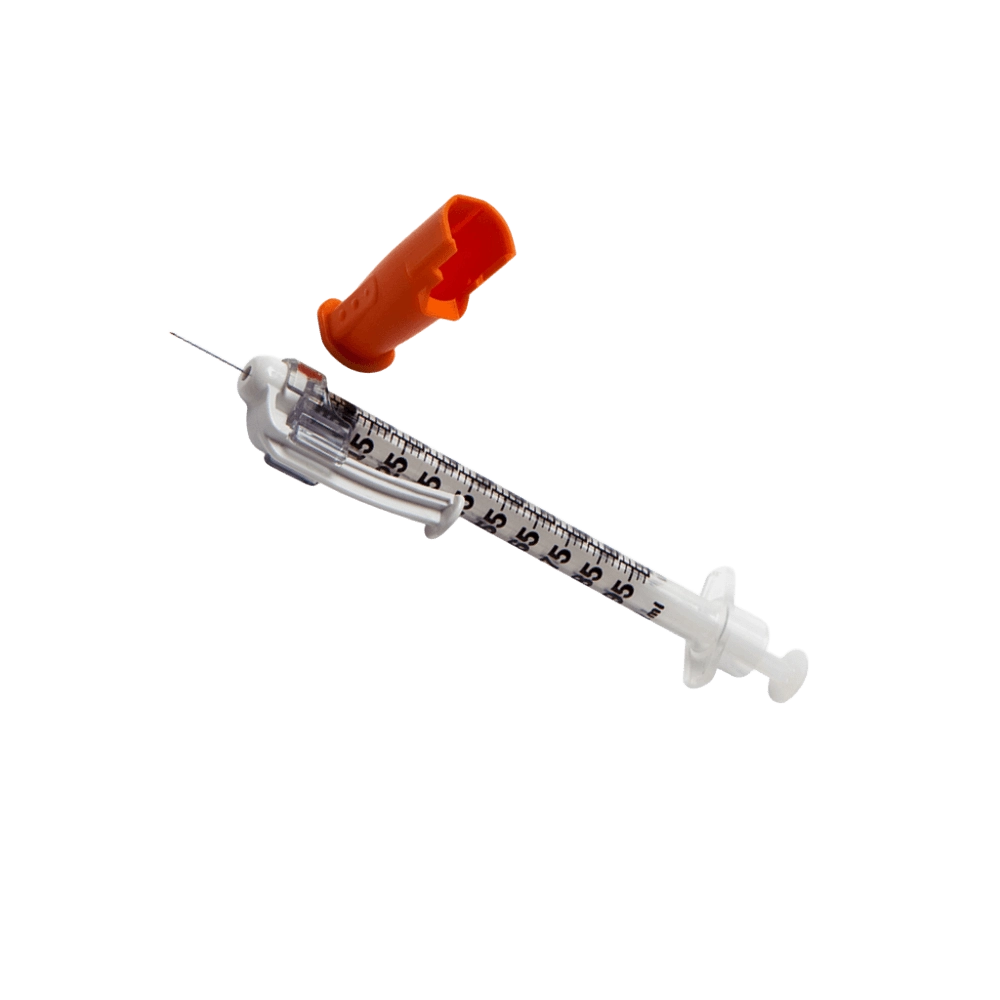 Jeringa Insulina Seguridad Con Aguja Bd Jeringa Insulina Seguridad Con Aguja Bd