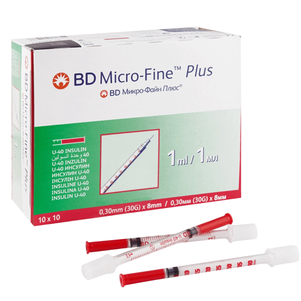 Jeringas Insulina Bd