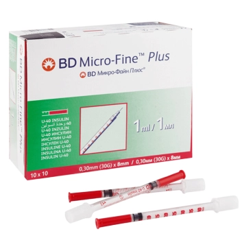 Jeringas Insulina Bd