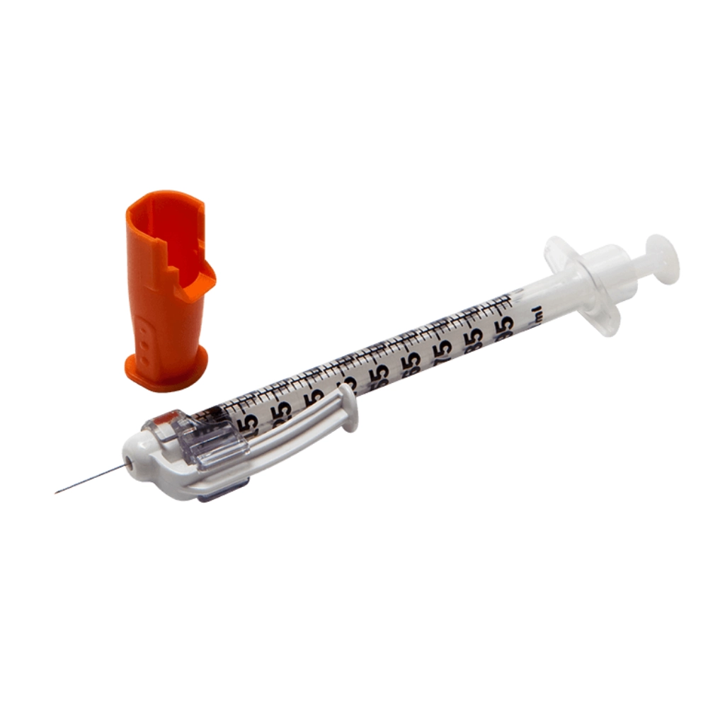 Jeringas Insulina Seguridad Con Aguja Bd Jeringas Insulina Seguridad Con Aguja Bd