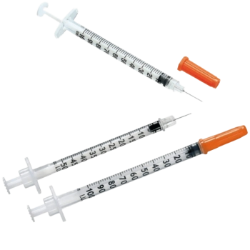 Jeringas Insulina Sol Con Aguja Fija