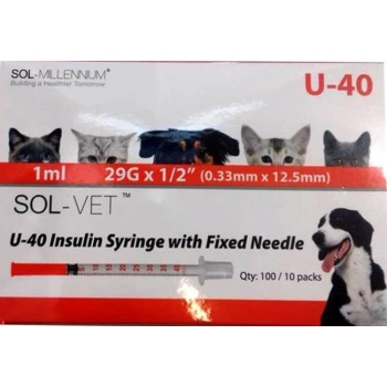 Jeringas Insulina Sol Vet Jeringas Insulina Sol Vet