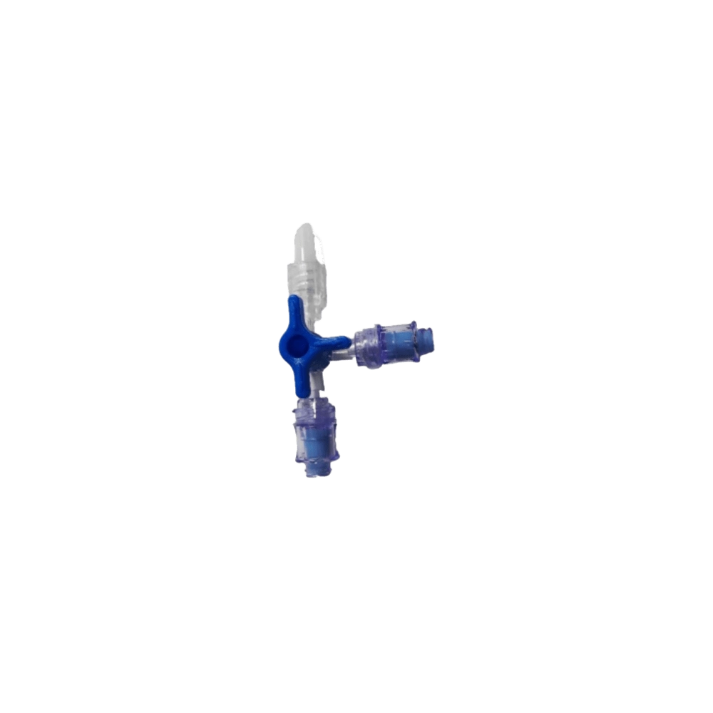 Llave de 3 Vias Con Bioconector