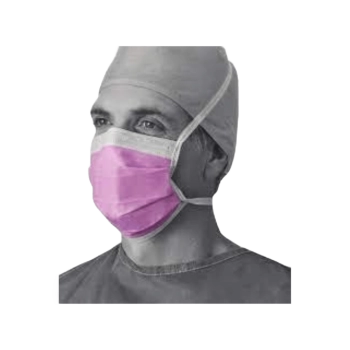 Mascarilla Quirúrgica con Pantalla y Cintas