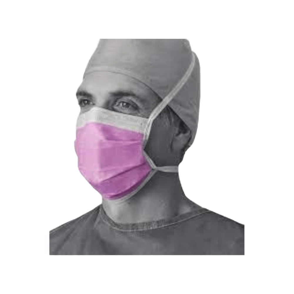 Mascarilla Quirúrgica con Pantalla y Cintas