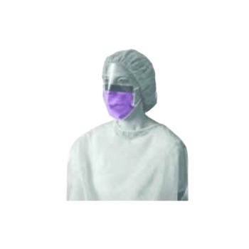 Mascarilla Quirúrgica con Pantalla y Gomas Mascarilla Quirúrgica con Pantalla y Gomas