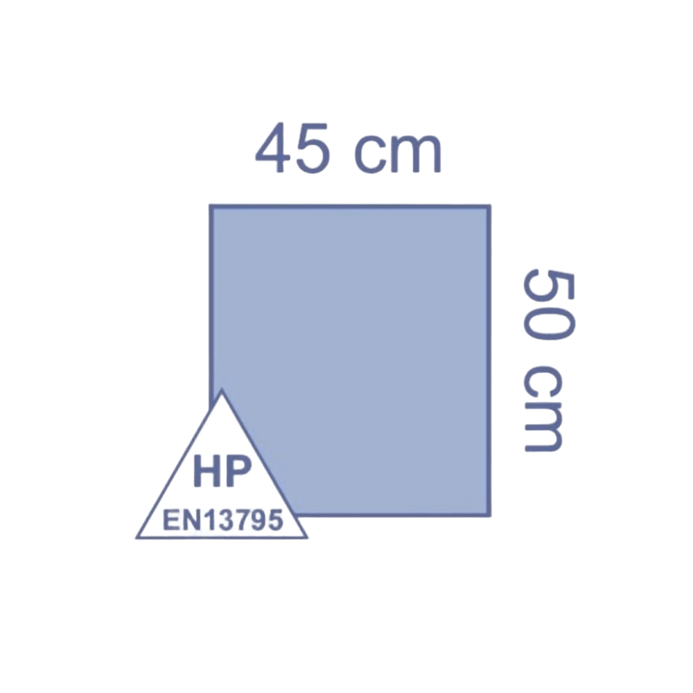Paño Estéril Impermeable sin Fenestra sin Adhesivo 45 x 50 Paño Estéril Impermeable sin Fenestra sin Adhesivo 45 x 50