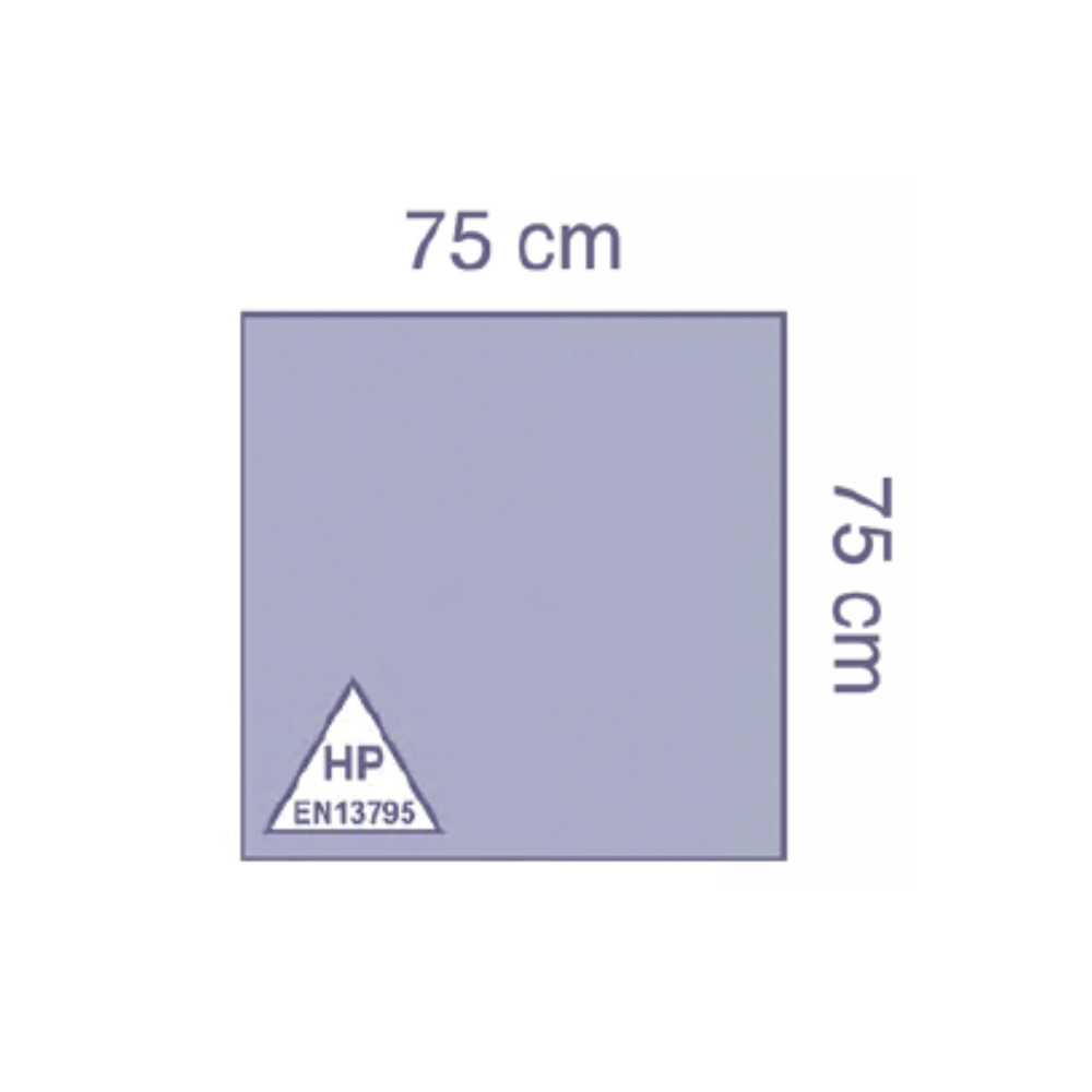 Paño Estéril Impermeable sin Fenestra sin Adhesivo 75x75