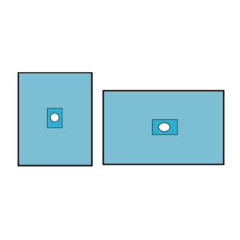 Paño Quirúrgico Fenestrado Adhesivo Unidix