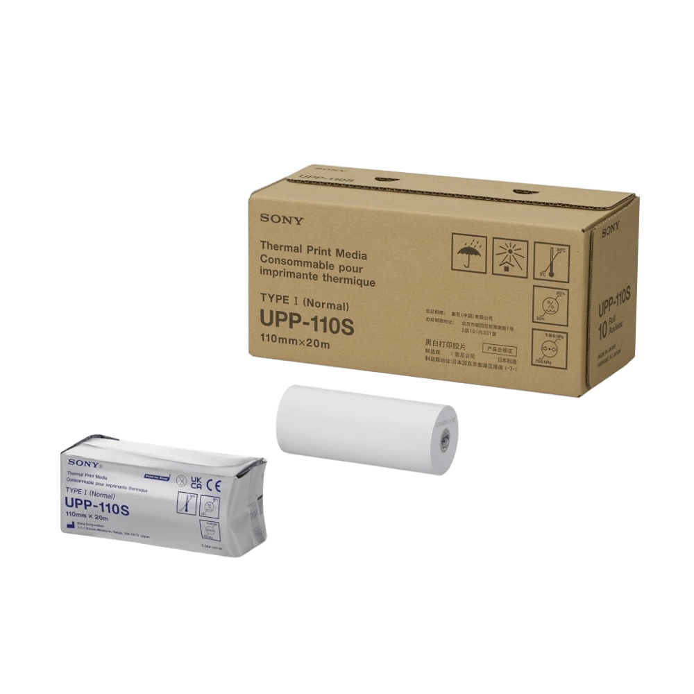 Papel Ecógrafo Sony Upp 110S