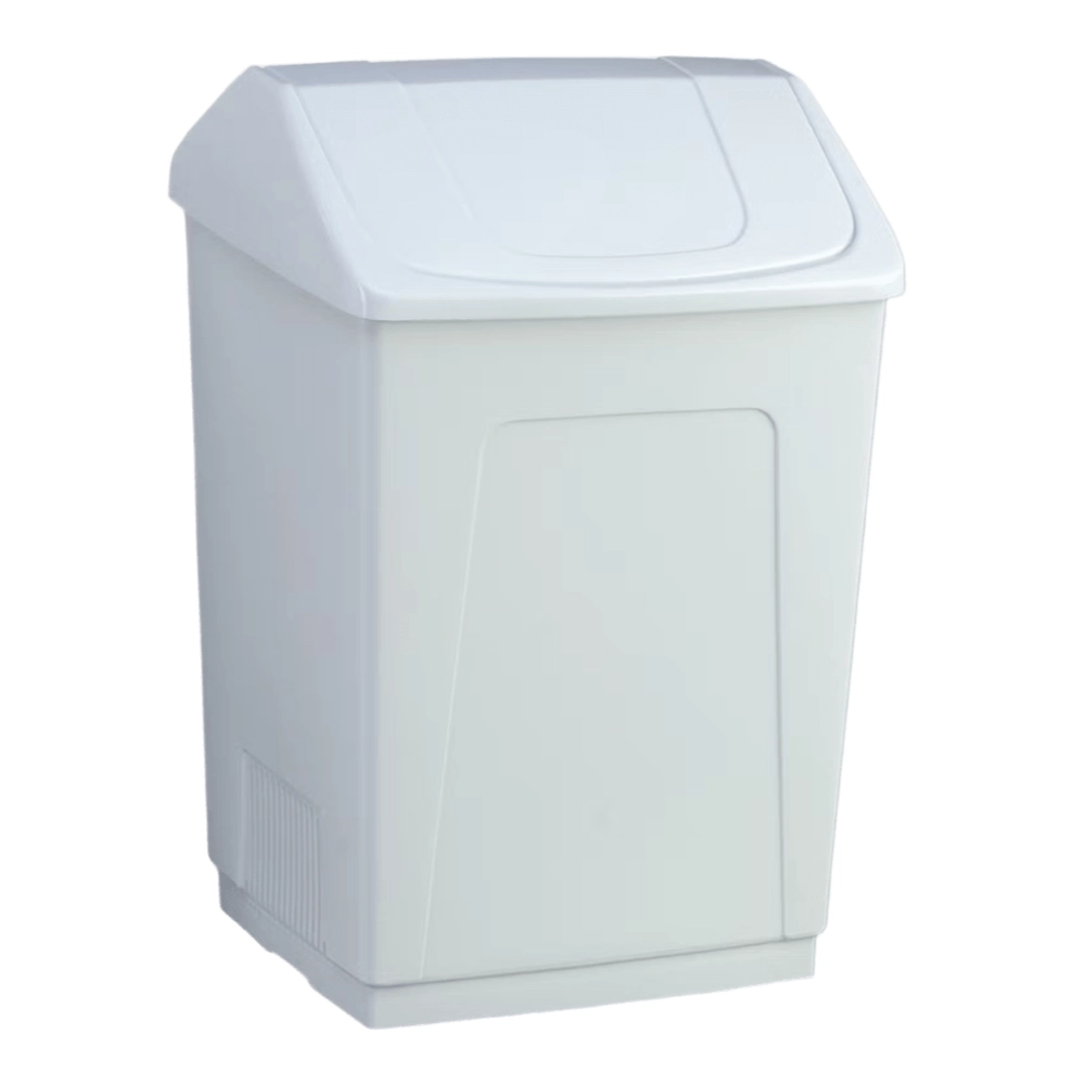 Papelera Basculante 55 Litros Blanca Papelera Basculante 55 Litros Blanca