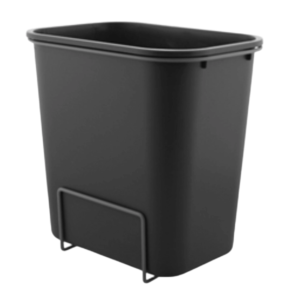 Papelera De Plastico Con Soporte  (P/BARRA DIN)
