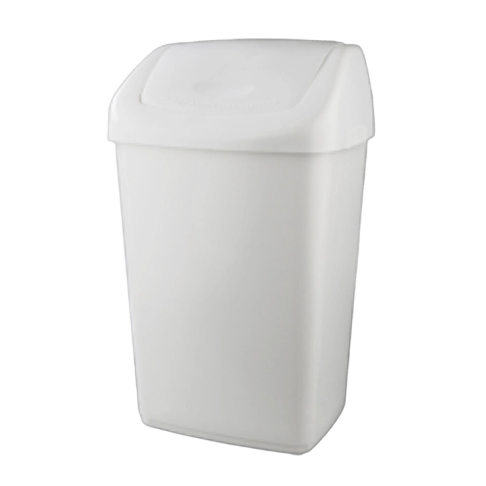 Papelera Pongotodo Polietileno Blanco 50 LT