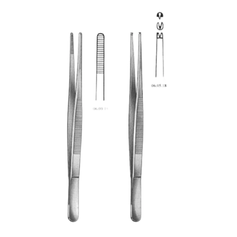 Pinza Disección Recta Pinza Disección Recta