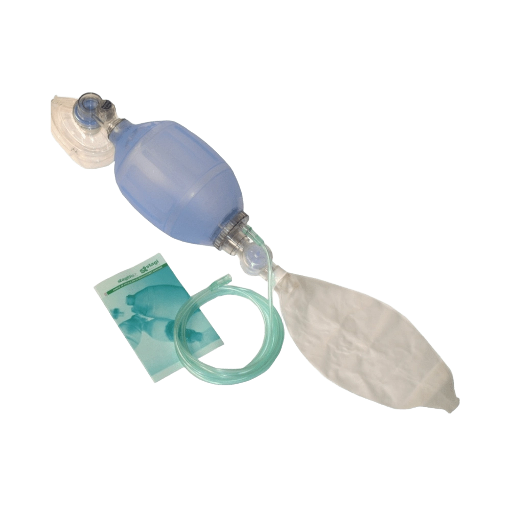 Resucitador Manual Reutilizable Silicona Con Reservorio