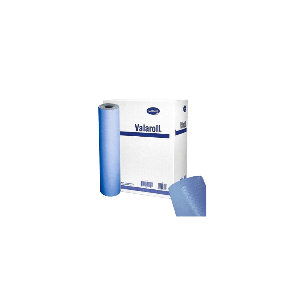 Rollo Cubre Camilla Plastificado Valaroll Azul Rollo Cubre Camilla Plastificado Valaroll Azul