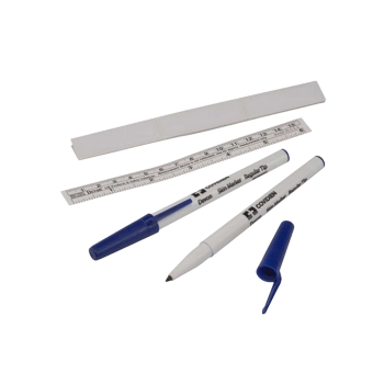 Rotulador Punta Media Regla Flexible