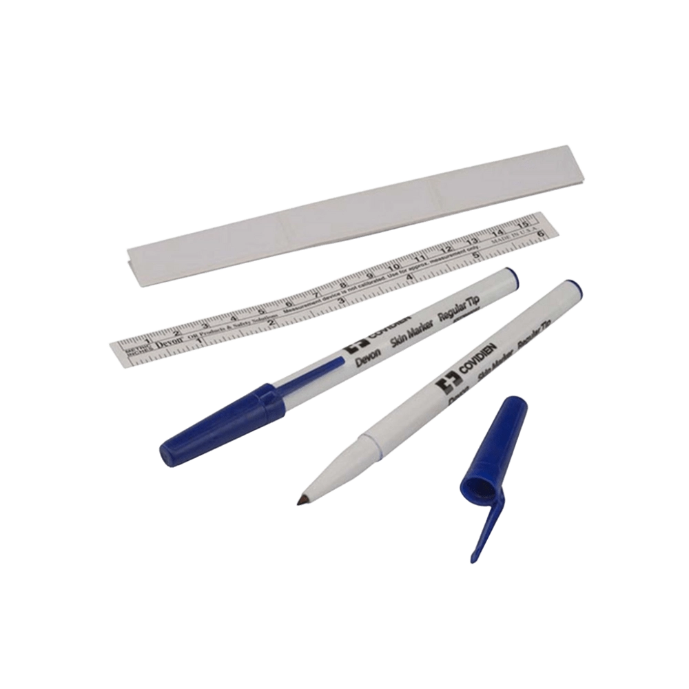 Rotulador Punta Media Regla Flexible