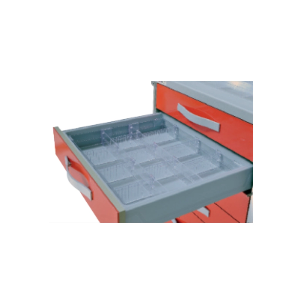 Separación 12 Compartimentos carro hospitalario