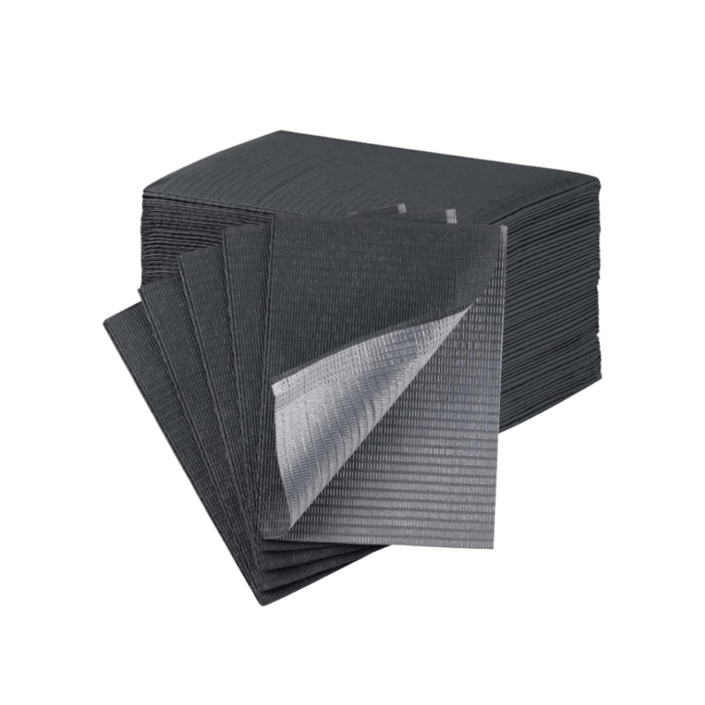 servilleta papel -  plastico negra