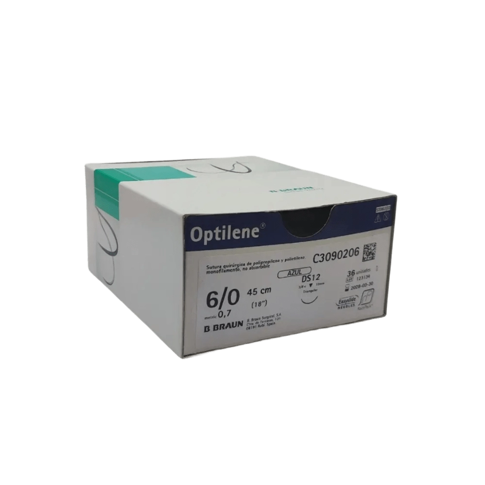 Sutura polipropileno Braun Optilene Sutura polipropileno Braun Optilene