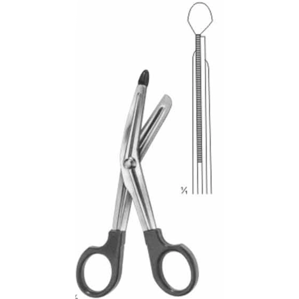 Tijera Lister Mango Plástico