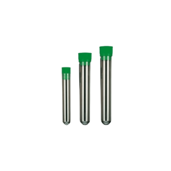 Tubo Polietileno Tapón Rojo Estéril