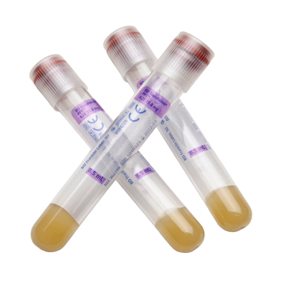 tubo vacutainer K2EDTA