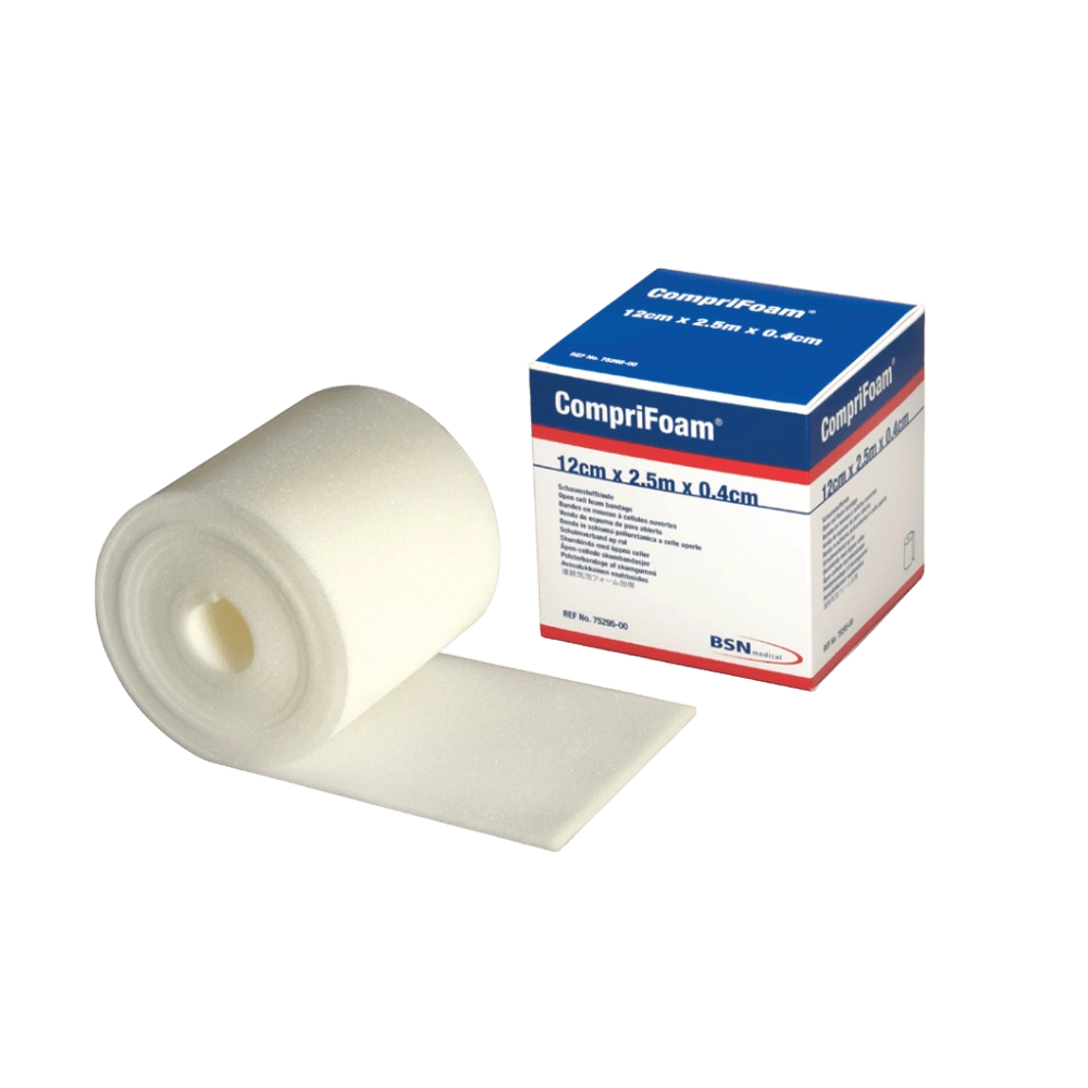Venda espuma para vendaje compresivo COMPRIFOAM